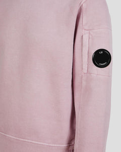 Cp Company Junior Lens Sweatshirt In Rose Pink 042