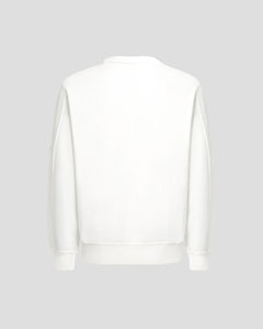 Cp Company Junior Lens Sweatshirt In White