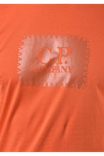 Load image into Gallery viewer, Cp Company Stamp Logo T-Shirt In Harvest Pumpkin
