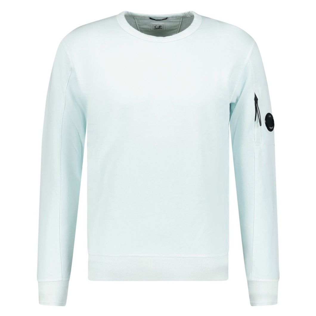 Cp Company Resist Dyed Lens Sweatshirt In Blue