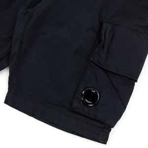 Cp Company Twill Stretch Utility Cargo Shorts In Navy