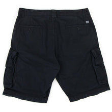 Load image into Gallery viewer, Cp Company Twill Stretch Utility Cargo Shorts In Navy
