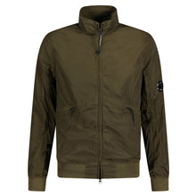 Load image into Gallery viewer, Cp Company Chrome-R Lens Bomber Jacket In Ivy Green
