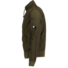 Load image into Gallery viewer, Cp Company Chrome-R Lens Bomber Jacket In Ivy Green
