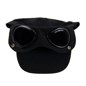 Cp Company Junior Goggle Cap In Black