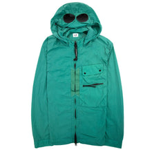 Load image into Gallery viewer, Cp Company Chrome-R Goggle Overshirt In Frosty Green
