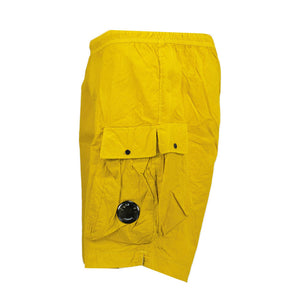 Cp Company Chrome-R Multipocket Swimshorts In Golden Nugget
