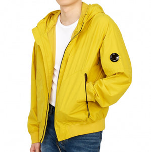 Cp Company Pro-Tek Lens Bomber Jacket In Golden Nugget