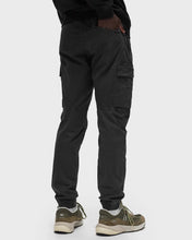 Load image into Gallery viewer, Stone Island Stretch Broken Twill Organic Cotton Old Effect Cargo Pants In Lead Grey
