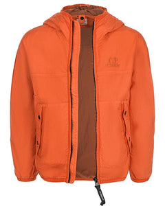 Cp Company Junior Cr-L 011 Garment Dyed Goggle Jacket In Harvest Pumpkin