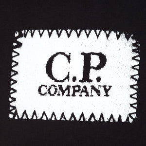 Cp Company Junior Stamp T-Shirt Black