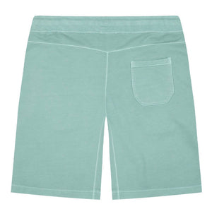 Cp Company Brushed Emerized Resist Dyed Lens Shorts in Mineral Blue