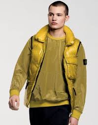 Stone Island G0321 Gilet Yellow