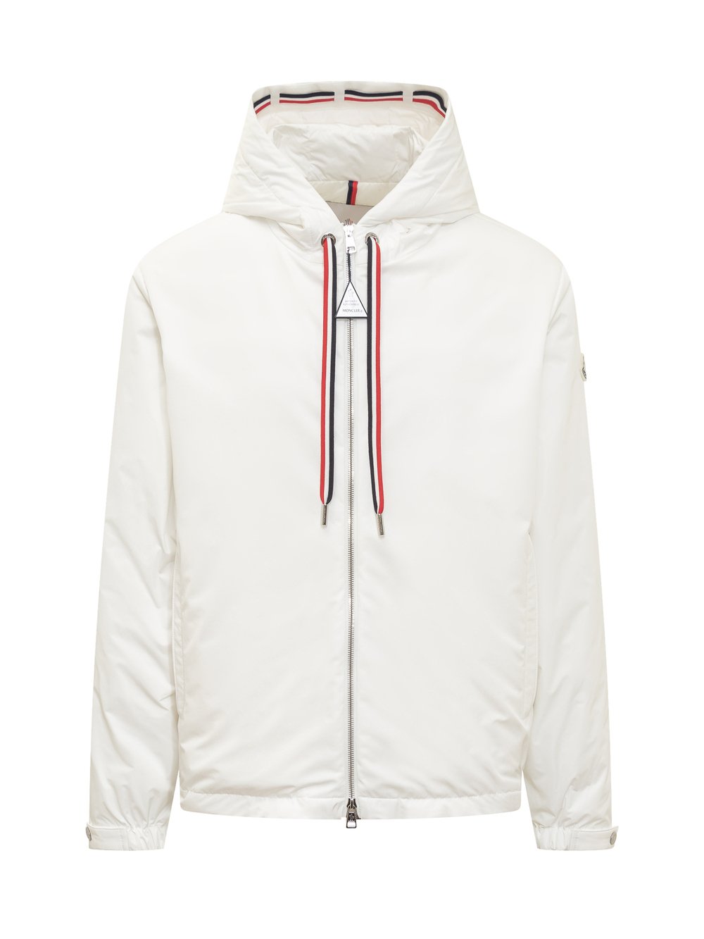 Moncler Cerou Hooded Padded Shell Jacket White