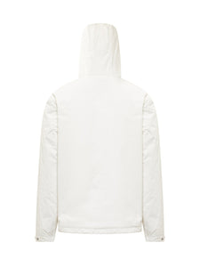 Moncler Cerou Hooded Padded Shell Jacket White