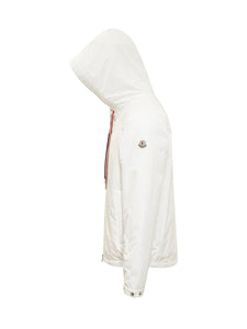 Moncler Cerou Hooded Padded Shell Jacket White