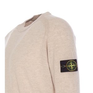 Stone Island RWS Knit Sweatshirt In Beige