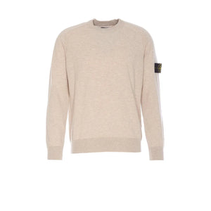 Stone Island RWS Knit Sweatshirt In Beige