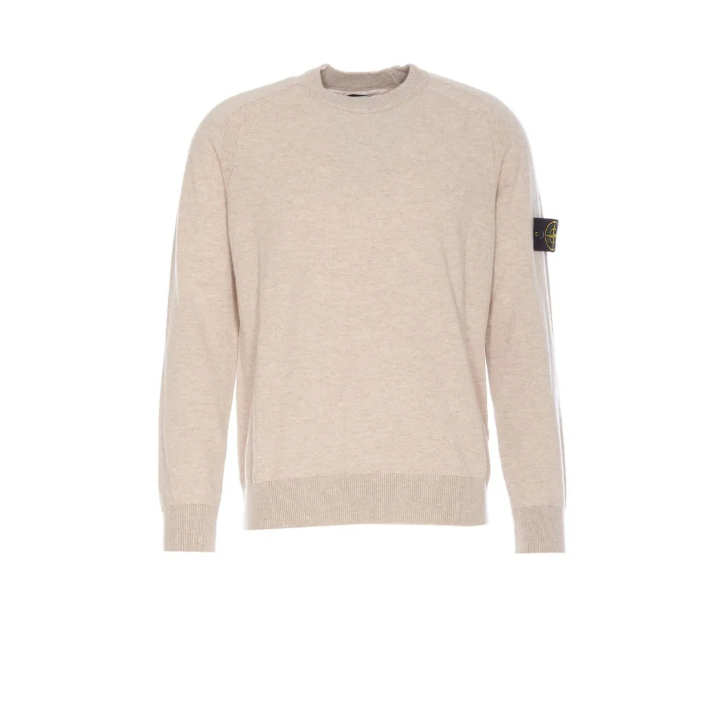 Stone Island RWS Knit Sweatshirt In Beige