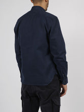 Load image into Gallery viewer, Cp Company Twill Emerized Shirt Peacoat In Navy
