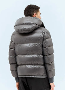 Moncler Maljasset Down Jacket In Grey