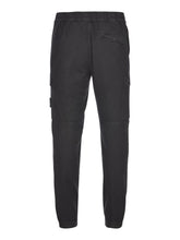 Load image into Gallery viewer, Stone Island Stretch Broken Twill Organic Cotton Old Effect Cargo Pants In Black
