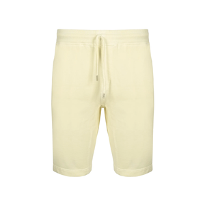 Cp Company Resist Dyed Logo Shorts Yellow