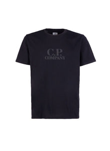 Cp Company Tonal Logo T-Shirt In Black