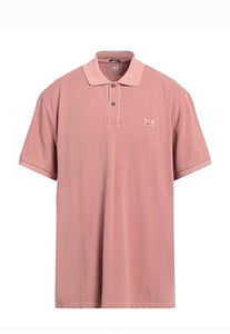 Cp Company Resist Dyed Polo Shirt 108A Cedar Wood