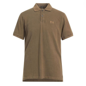 Cp Company Resist Dyed Polo Shirt 108A Butternut Brown