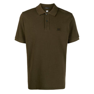 Cp Company Resist Dyed 108A Polo Shirt Ivy Green