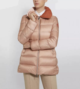 Moncler Ladies Torcon Down Jacket In Peach