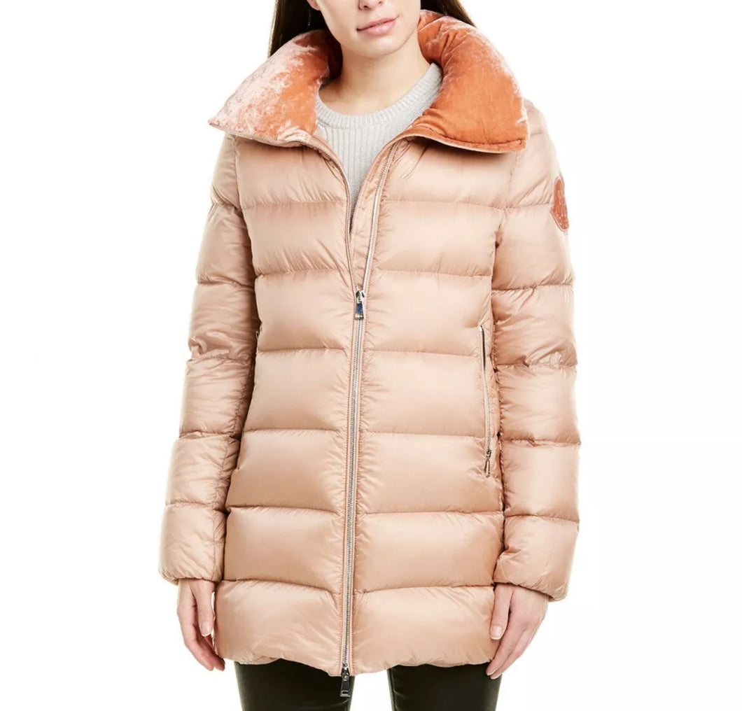 Moncler Ladies Torcon Down Jacket In Peach