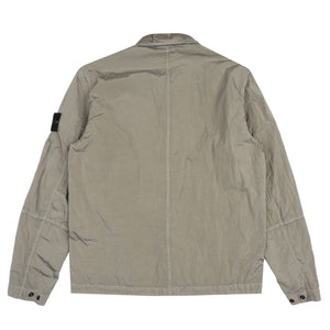 Stone Island Nylon Metal Overshirt Econyl In Stucco