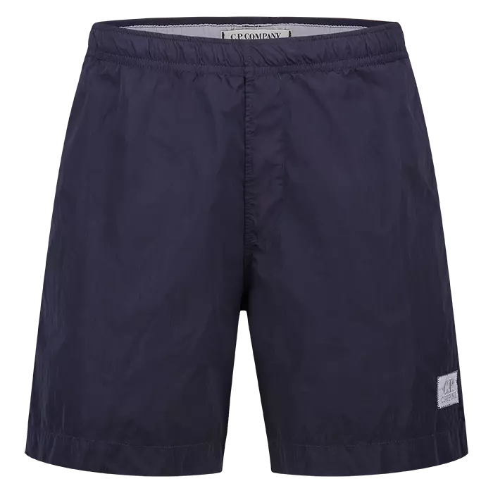 Cp Company Eco-Chrome R Swim Shorts In Medieval Blue