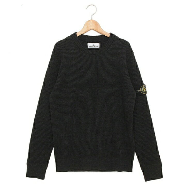 Stone Island RWS Ribbed Sweatshirt Charcoal