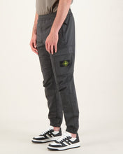 Load image into Gallery viewer, Stone Island Stretch Cotton Satin Cargo Pants In Lead Grey
