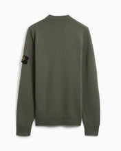 Load image into Gallery viewer, Stone Island Crew Neck Knit Sweatshirt Khaki
