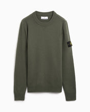 Load image into Gallery viewer, Stone Island Crew Neck Knit Sweatshirt Khaki
