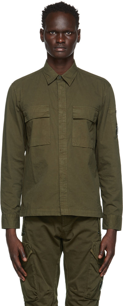 cp company gabardine shirt