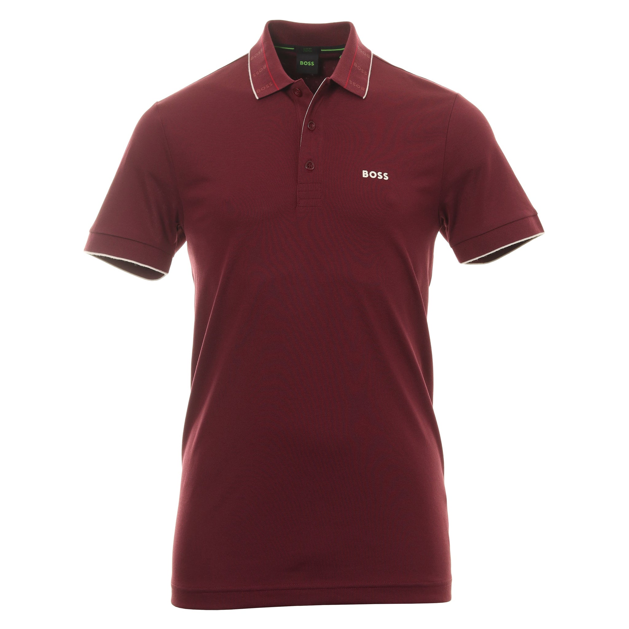 Burgundy hugo shop boss polo