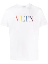 Load image into Gallery viewer, Valentino Print T-shirt In White
